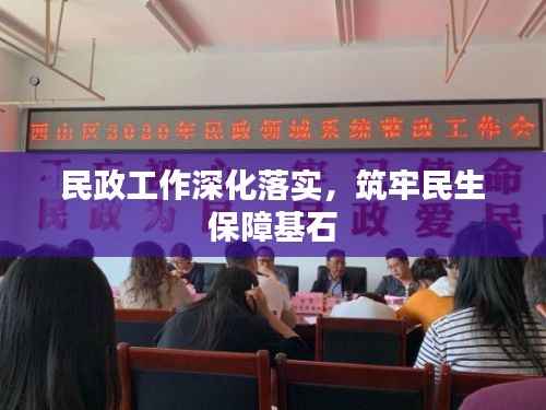 民政工作深化落实,筑牢民生保障基石