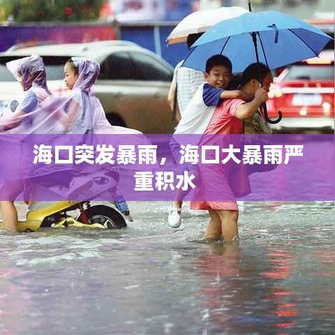 海口突发暴雨,海口大暴雨严重积水