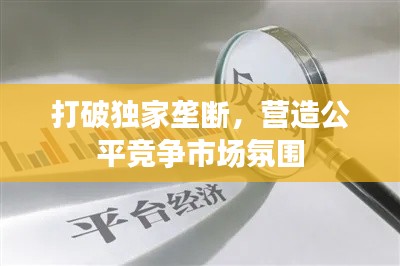 打破独家垄断，营造公平竞争市场氛围
